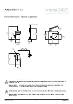 Предварительный просмотр 3 страницы aquabrass LoveMe 32074 Installation Manual