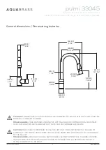 Предварительный просмотр 3 страницы aquabrass pulmi 33045 Installation Manual