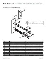Предварительный просмотр 3 страницы aquabrass R8295 Installation Manual