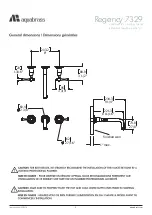 Preview for 3 page of aquabrass Regency 7329 Installation Manual