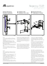 Preview for 4 page of aquabrass Regency 7329 Installation Manual