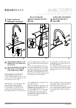 Preview for 4 page of aquabrass studio 3345N Installation Manual