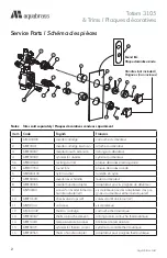 Preview for 2 page of aquabrass TOTEM 3105 Installation Manual