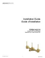 aquabrass TOTEM N1030 Installation Manual preview