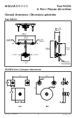 Предварительный просмотр 6 страницы aquabrass TREVI N1004 Installation Manual