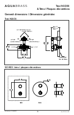 Предварительный просмотр 10 страницы aquabrass TREVI N1004 Installation Manual