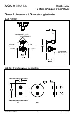 Предварительный просмотр 14 страницы aquabrass TREVI N1004 Installation Manual