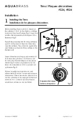 Предварительный просмотр 39 страницы aquabrass TREVI N1004 Installation Manual