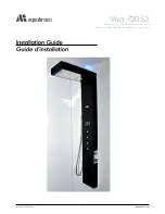 Preview for 1 page of aquabrass Viva 72053 Installation Manual