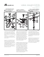 Preview for 5 page of aquabrass Volare straight 61026 Installation Manual