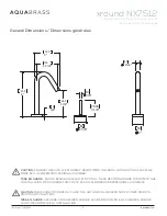 Предварительный просмотр 3 страницы aquabrass xround NX7512 Installation Manual