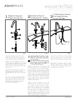 Предварительный просмотр 4 страницы aquabrass xround NX7512 Installation Manual