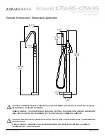 Preview for 3 page of aquabrass Xround X75N85 Installation Manual