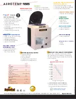 Preview for 2 page of Aquacal AeroTemp 155 Brochure & Specs