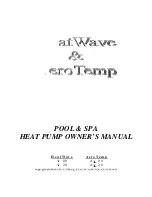 Предварительный просмотр 1 страницы Aquacal Aerotemp AT100 Owner'S Manual