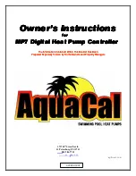 Preview for 25 page of Aquacal Aerotemp AT100 Owner'S Manual