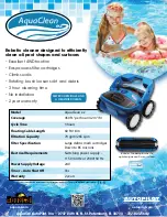 Preview for 2 page of Aquacal AquaClean ez Brochure & Specs