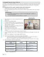 Preview for 16 page of Aquacal GBB Installation Manual