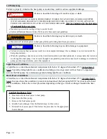 Preview for 34 page of Aquacal HeatWave SuperQuiet SQ120R Operation Manual