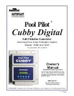 Preview for 1 page of Aquacal Pool Pilot Cubby Digital Owner'S Manual