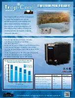 Preview for 2 page of Aquacal TropiCool TC1000 Brochure & Specs