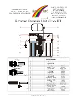 AquaCare Excel DT 120 120-010 User Manual preview