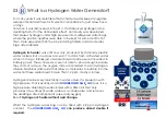 Preview for 3 page of Aquacentrum HIGHDROGEN AGE2 GO Blue900 User Manual