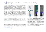 Preview for 4 page of Aquacentrum HIGHDROGEN AGE2 GO Blue900 User Manual