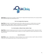 Предварительный просмотр 16 страницы AquaCliniq AQUA I-100 Operation Manual