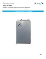 Предварительный просмотр 1 страницы AquaCo SYS-202-WAWF Manual