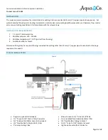 Предварительный просмотр 4 страницы AquaCo SYS-925 Manual