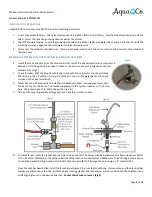 Предварительный просмотр 6 страницы AquaCo SYS-RO924TM5 Operations & Installation Manual