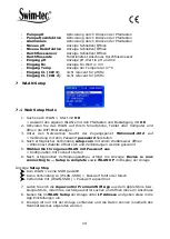 Preview for 14 page of Aquacontrol SL3 Deluxe Wi-Fi Manual