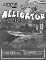 AquaCraft Alligator Tours Manual preview