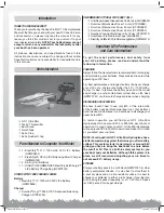 Предварительный просмотр 2 страницы AquaCraft GP-1 Ulta Instruction Manual