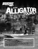 AquaCraft Mini Alligator Tours Manual preview