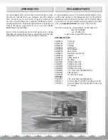 Preview for 5 page of AquaCraft mini Alligator Tours Manual