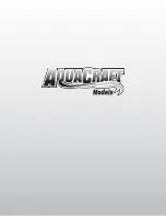 Preview for 8 page of AquaCraft mini Alligator Tours Manual