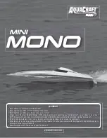 Preview for 1 page of AquaCraft mini mono User Manual