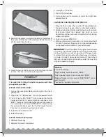 Preview for 6 page of AquaCraft Mini Rio Manual