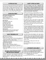 Preview for 3 page of AquaCraft Mini Thunder Instruction Manual