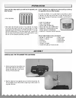 Preview for 4 page of AquaCraft Mini Thunder Instruction Manual