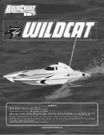 Preview for 1 page of AquaCraft mini WILDCAT User Manual