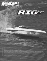 AquaCraft RIO EP User Manual preview