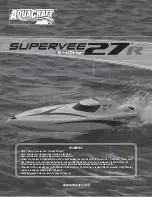 AquaCraft SuperVee 27R Owner'S Manual preview