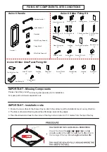 Preview for 3 page of Aquadart ASINO 6 Installation Instructions Manual