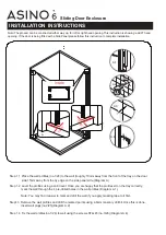 Preview for 4 page of Aquadart ASINO 6 Installation Instructions Manual