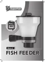 Предварительный просмотр 1 страницы Aquadistri Superfish FISH FEEDER Manual