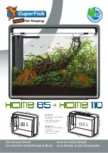 Preview for 1 page of Aquadistri SuperFish Home 110 Warranty And Manual