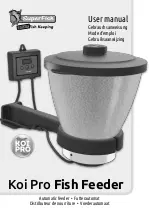 Aquadistri SuperFish Koi Pro Fish Feeder User Manual preview